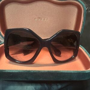 Gucci Oversized Black Sunglasses